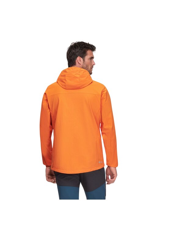 Alpinus Alpinus Kurtka softshell Pourri Pomarańczowy Active Fit