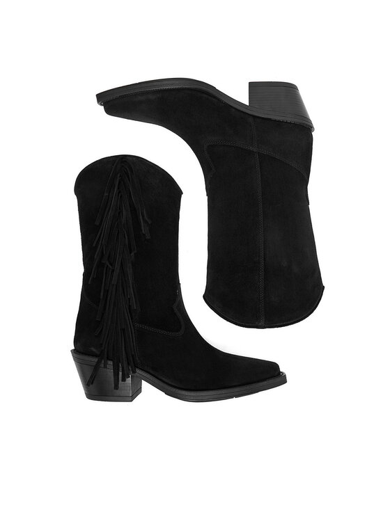Badura Badura Stivali texani EO-CHANA-5036 Nero