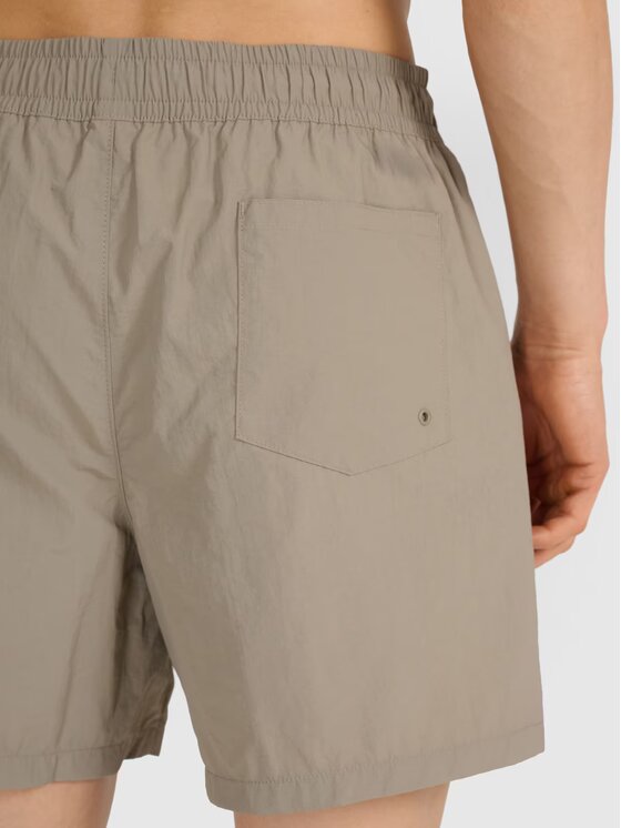 4F 4F Plážové šortky 4FRSS25UBDSM187-043S Kaki Regular Fit