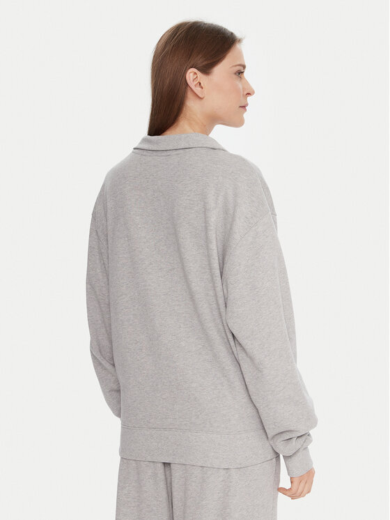 Tommy Hilfiger Tommy Hilfiger Bluză UW0UW06078 Gri Regular Fit