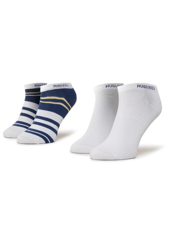 Set di 2 paia di calzini corti unisex Boss
