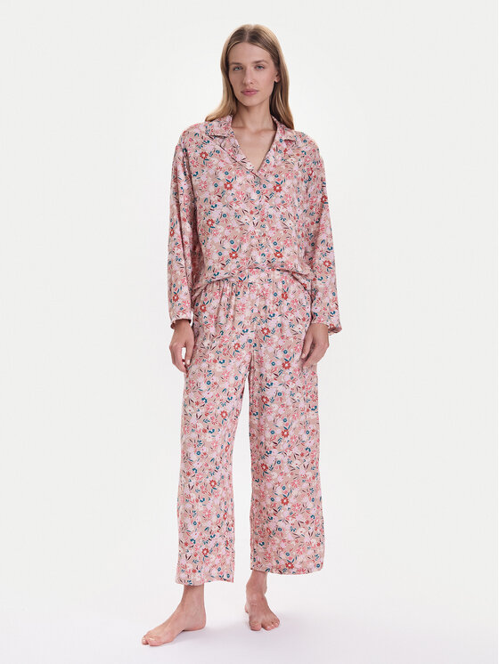 United Colors Of Benetton United Colors Of Benetton Pijama 4W313P00U Bej Relaxed Fit