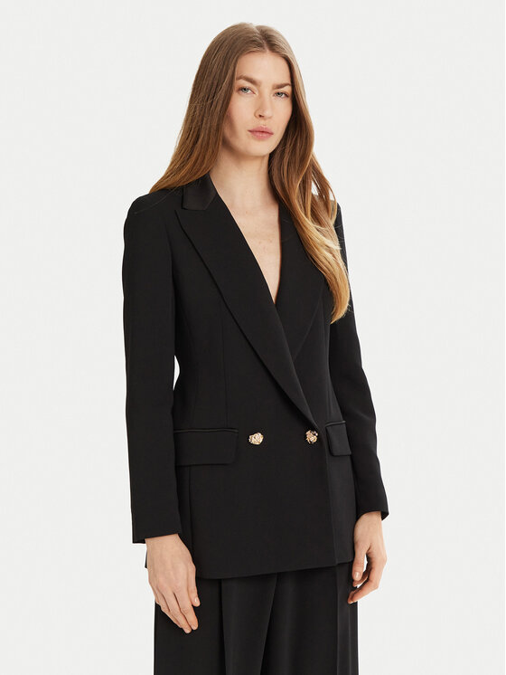 Marella Marella Giacca da abito Camogli 2513041023 Nero Regular Fit