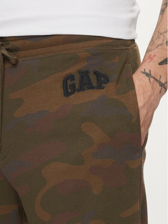 Gap Gap Spodnji del trenirke 804257-01 Rjava Regular Fit