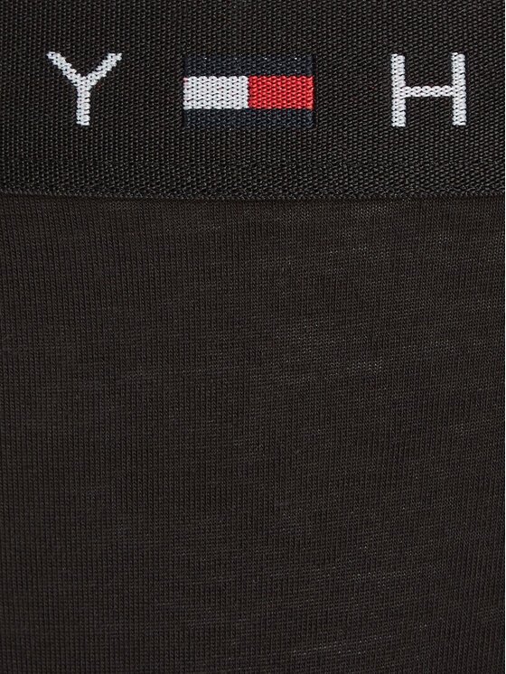 Tommy Hilfiger Tommy Hilfiger Kalhotky string UW0UW04146 Černá
