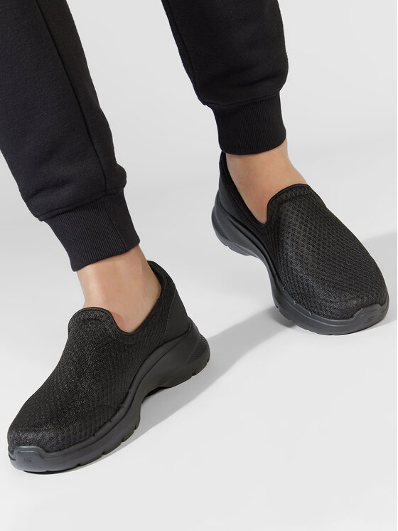 Skechers Skechers Nizki čevlji Go Walk 6 216208/BBK Črna