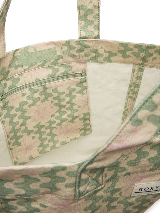 Roxy Roxy Handtasche Anti Bad Vibes Printed ERJBT03406 Grün