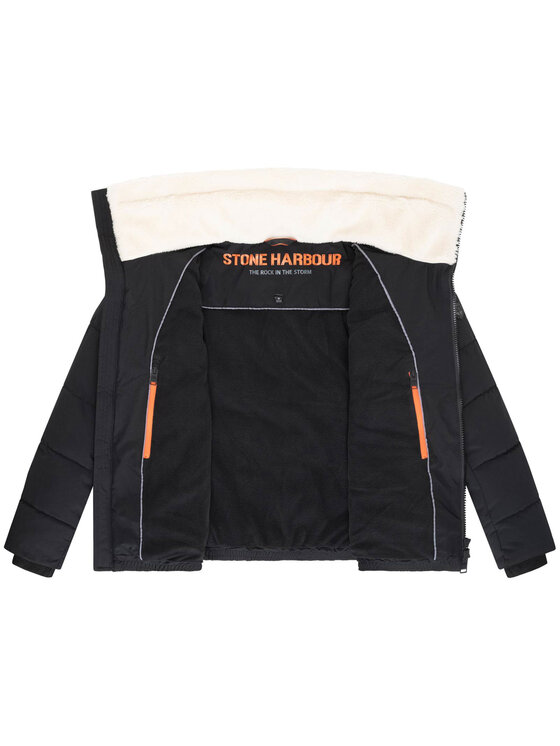 Stone Harbour Stone Harbour Kurtka zimowa Ansello Czarny Regular Fit
