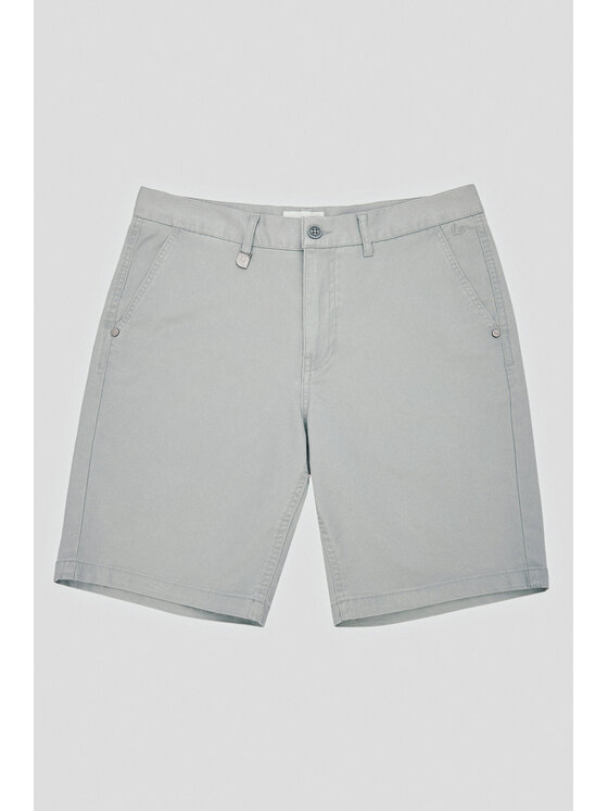 Lancerto Lancerto Szorty materiałowe Crete SZO082124000004 Zielony Regular Fit