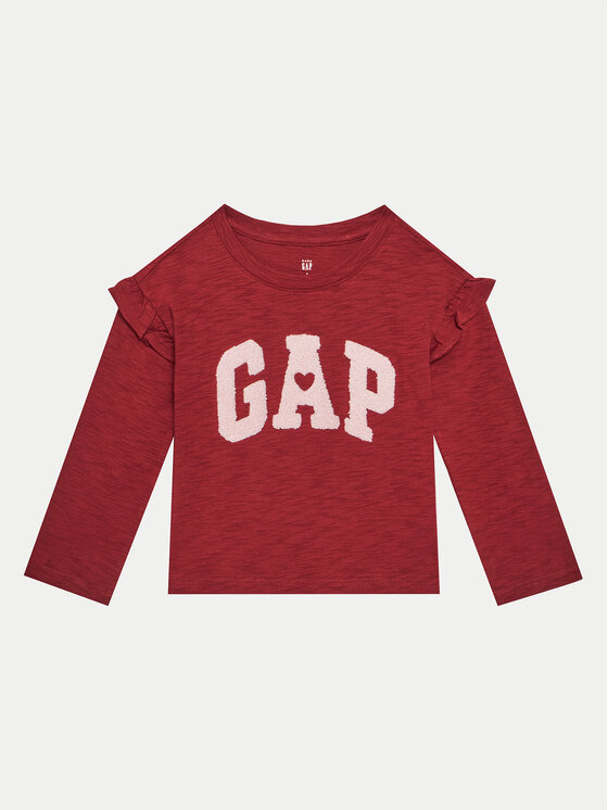 Gap Gap Bluse 626254 Dunkelrot Regular Fit