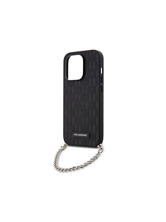 KARL LAGERFELD KARL LAGERFELD Etui na telefon Monogram Chain Czarny