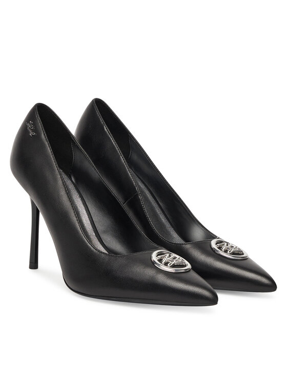 KARL LAGERFELD KARL LAGERFELD Pantofi cu toc subțire Sarabande KL30917A Negru