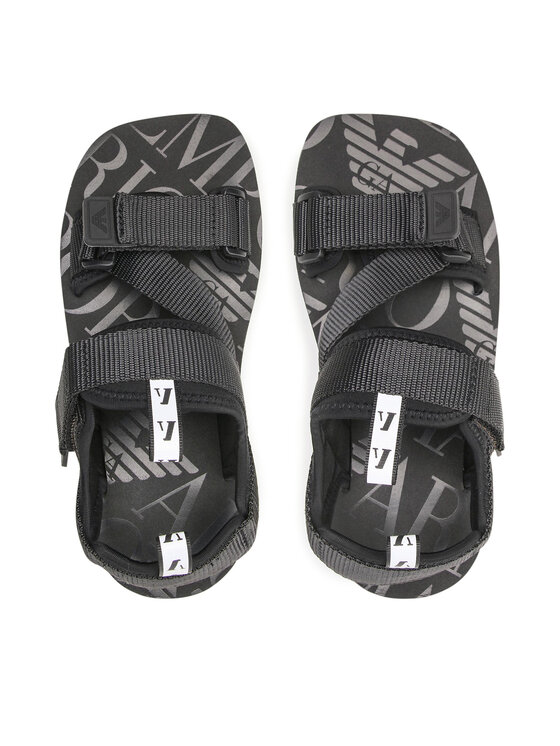 Emporio Armani Emporio Armani Sandali X4P113 XN170 K001 Črna
