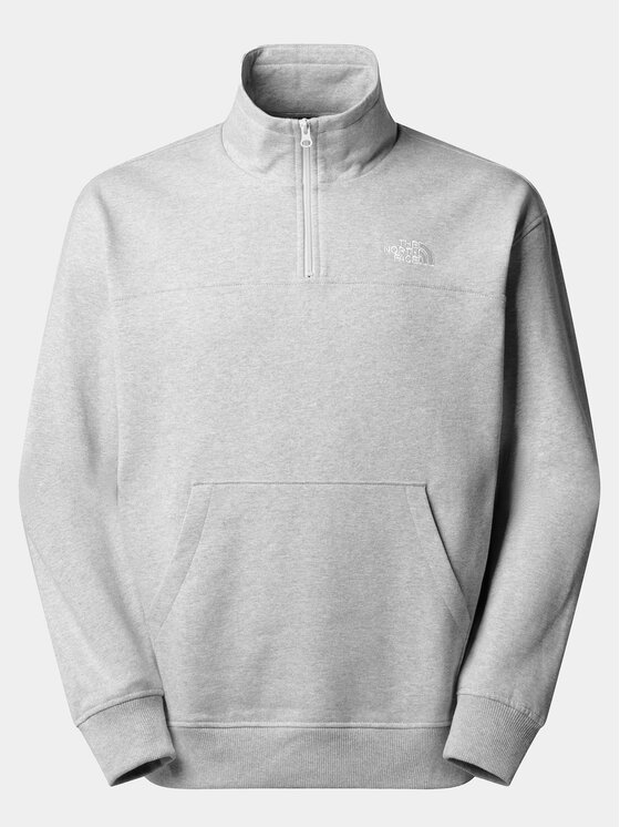 The North Face The North Face Felpa Essential NF0A87FC Grigio Relaxed Fit