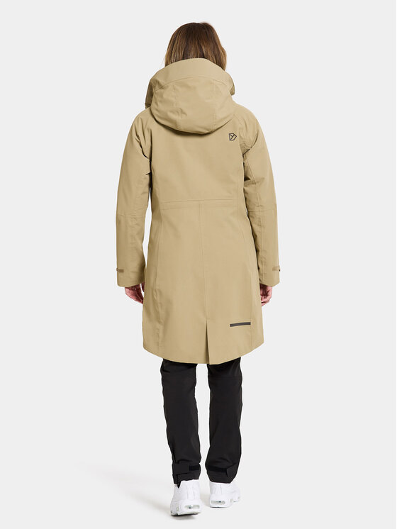 Didriksons Didriksons Parka Ilma Wns Parka 8 504813 Bēšs Regular Fit