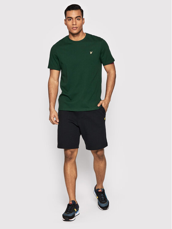 Lyle & Scott Lyle & Scott T-shirt Plain TS400VOG Verde Regular Fit