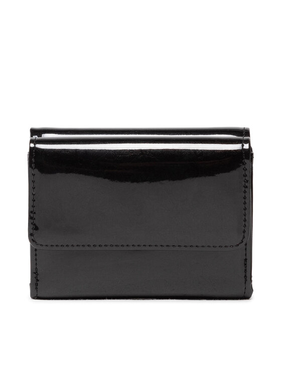 Portafoglio piccolo da donna KK674018 Nero