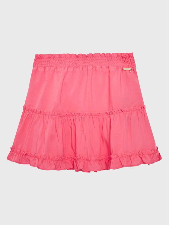 Guess Guess Szoknya J3GD06 WFBN0 Rózsaszín Regular Fit