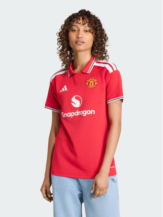 adidas adidas Koszulka techniczna 169718 Czerwony Regular Fit