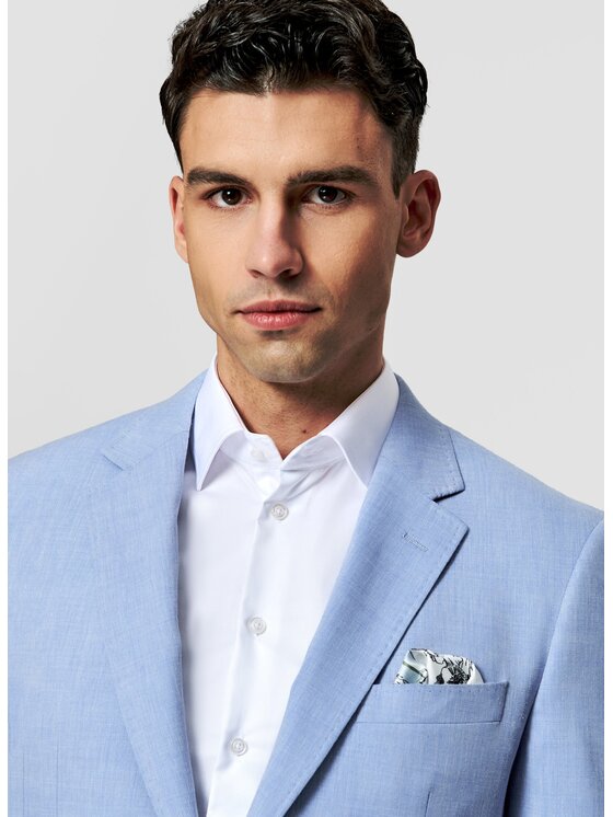 Pako Lorente Pako Lorente Marynarka P26SF-3X-011 Niebieski Slim Fit