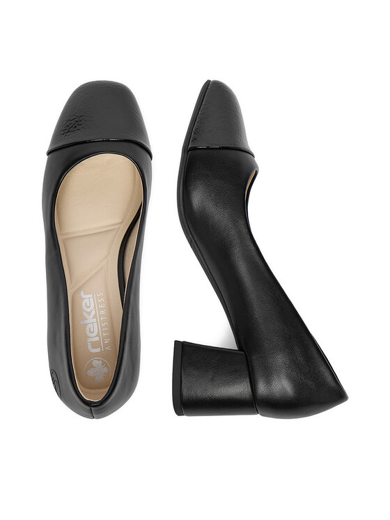 Rieker Rieker Pantofi pumps 44760-00 Negru
