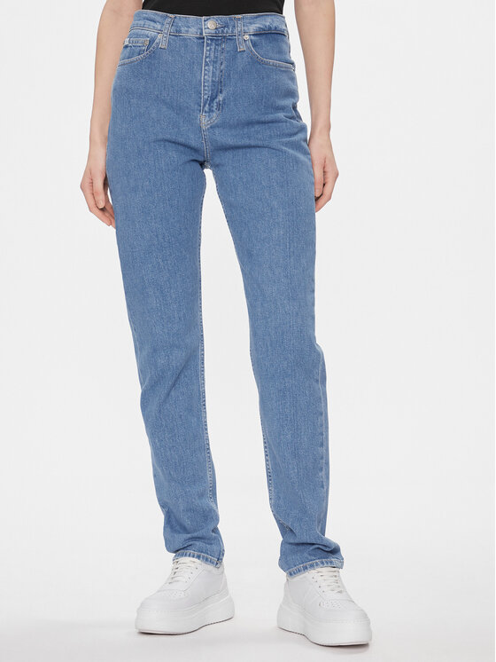 Calvin Klein Jeans Calvin Klein Jeans Farmer Authentic Slim Straight J20J222749 Kék Straight Leg