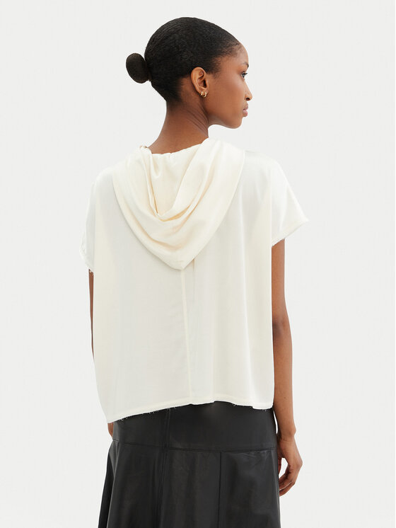 PINKO PINKO Blusa Belinda 104875 A2HL Écru Regular Fit
