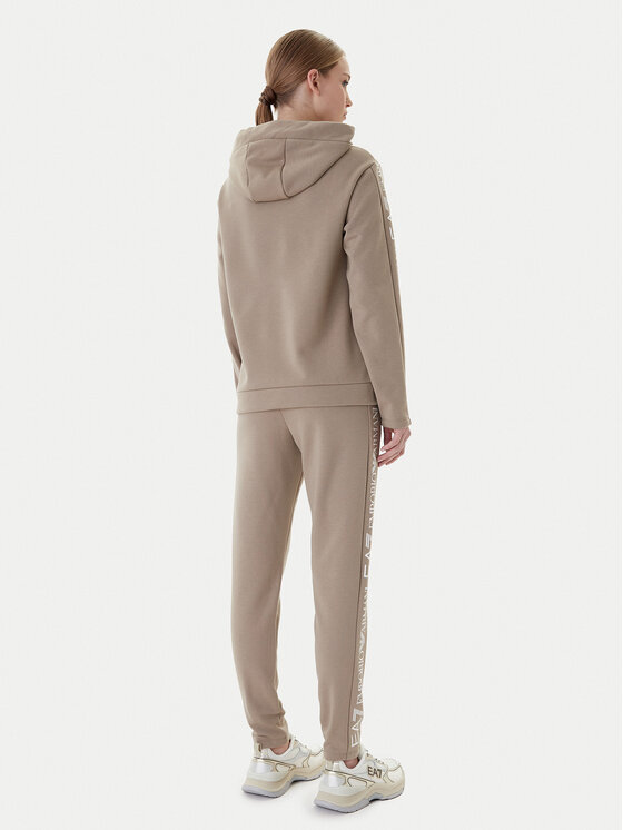 EA7 Emporio Armani EA7 Emporio Armani Dres 7W000116 AF10443 U6167 Beżowy Regular Fit