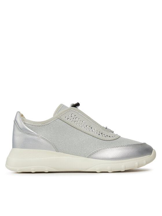 Geox Geox Laisvalaikio batai D Alleniee D35LPC 054AS C0898 Sidabrinė