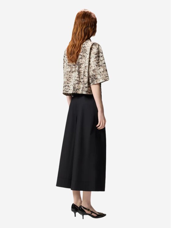PINKO PINKO Kąpielówki DOREEN PANTALONE COMFORT POPEL Czarny Regular Fit