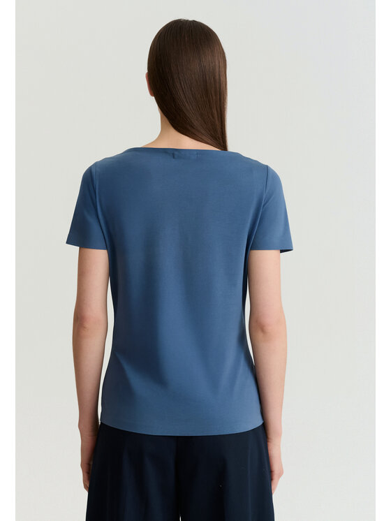 TATUUM TATUUM Blúzka MIKAJA 2 Modrá Classic Fit