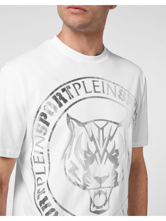 Plein Sport Plein Sport T-Shirt 2695 Biały Regular Fit