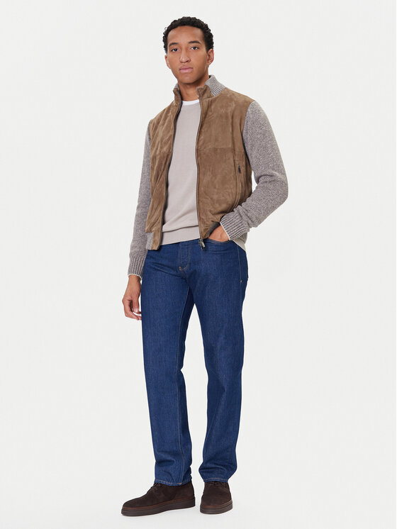 Paul&Shark Paul&Shark Prehodna jakna 15311218 Rjava Regular Fit