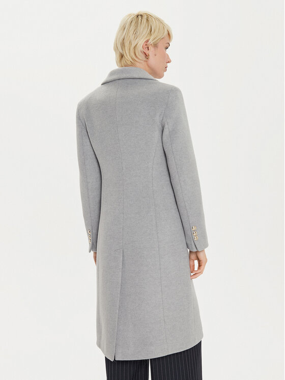 Maryley Maryley Παλτό μεταβατικό 24IB810/15GC Γκρι Regular Fit