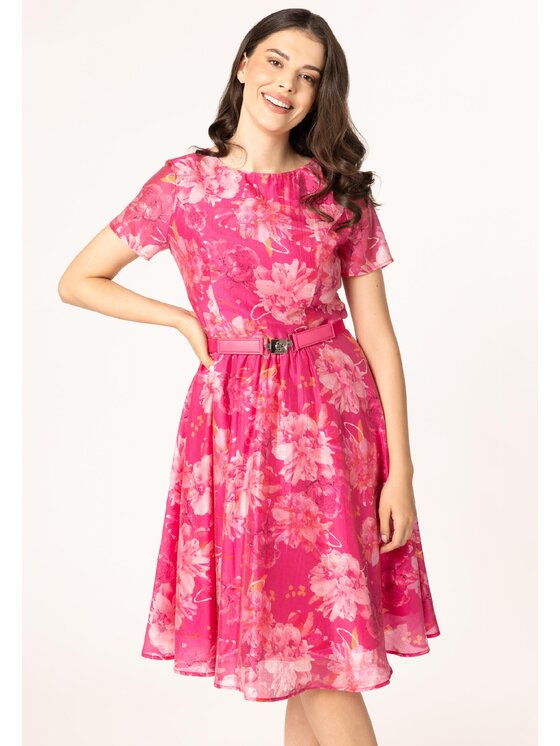 QUIOSQUE QUIOSQUE Letné šaty Quiosque 4UB031110 Biela Regular Fit