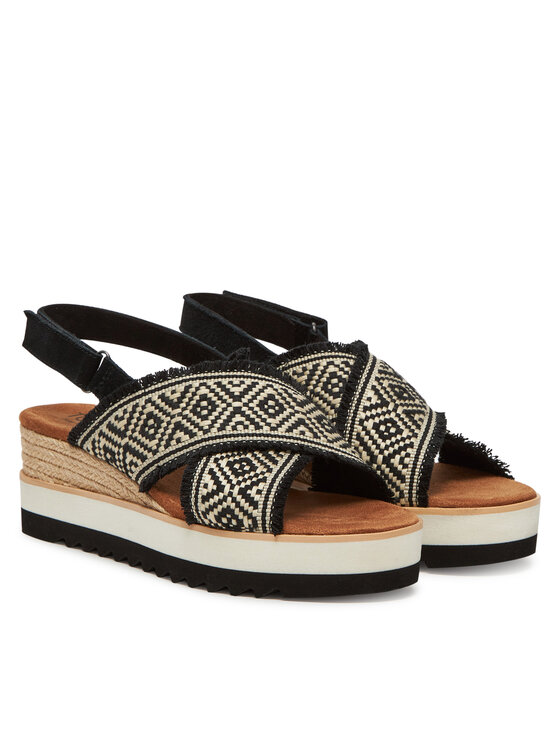Toms Toms Еспадрильї Diana 10021961 Чорний