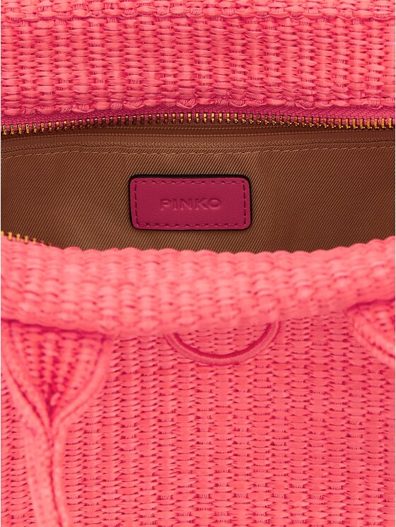 PINKO PINKO Torebka Fuchsia Polypropylene Tote Różowy