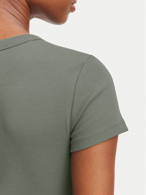 HUGO HUGO T-Shirt Easy 50523924 Zielony Slim Fit