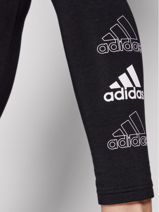 adidas adidas Κολάν Essentials Stacked Logo GL1396 Μαύρο Extra Slim Fit