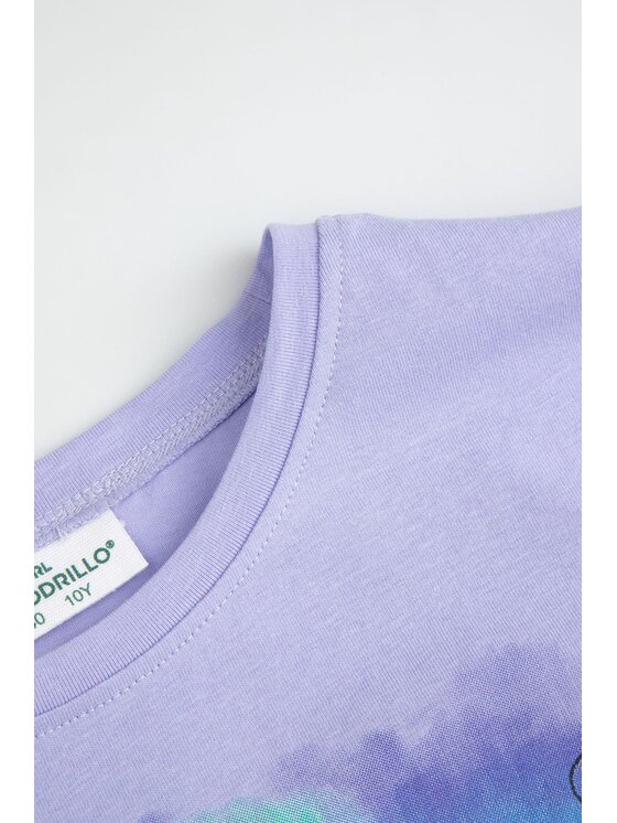 Coccodrillo Coccodrillo T-Shirt WC6143207VGB-016 Fioletowy Regular Fit