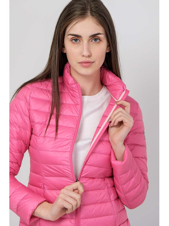 Jott Jott Kurtka puchowa Cha Różowy Fitted Fit
