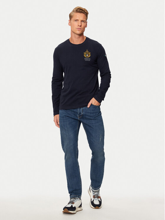 Aeronautica Militare Aeronautica Militare Jeans hlače 242PJ200CT3237 Modra Regular Fit