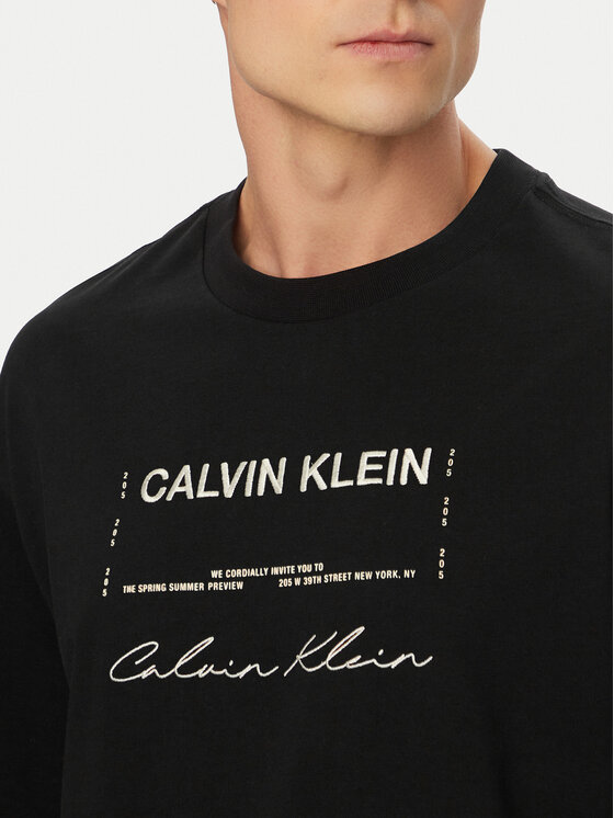 Calvin Klein Jeans Calvin Klein Jeans Тишърт LV04RE827G Черен Regular Fit