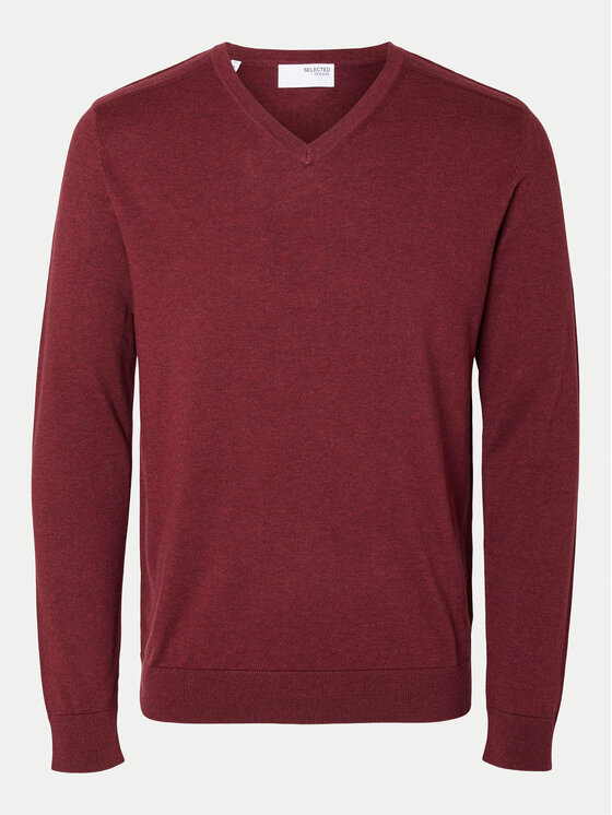 Selected Homme Selected Homme Pullover 16090147 Rot Regular Fit