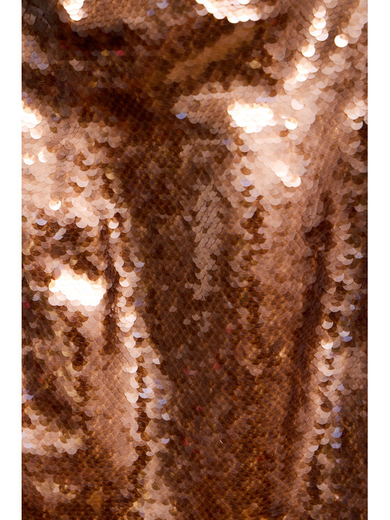Epuzer Epuzer Sukienka wieczorowa Sequined corset Brązowy Standard Fit