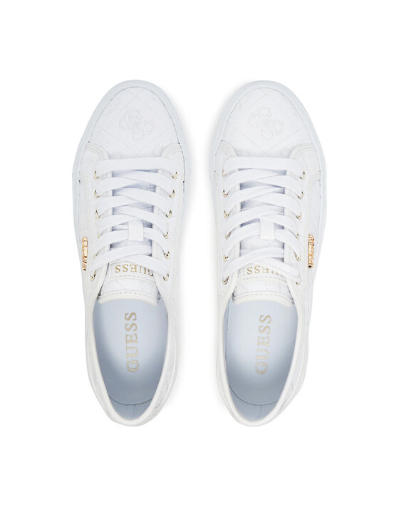 Guess Guess Sneakersy FLTJLV FAL12 Biały