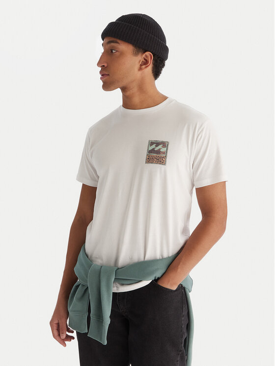 Billabong Billabong T-Shirt Stamp EBYZT00293 Λευκό Regular Fit