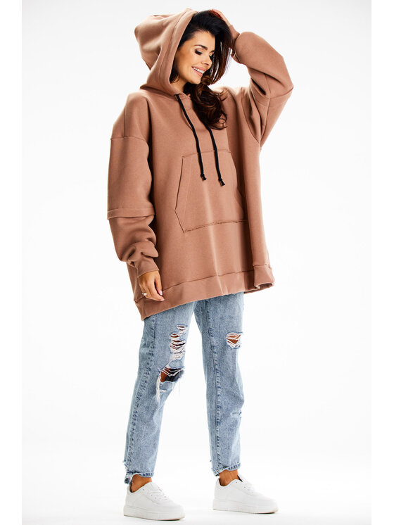 Infinite You Infinite You Felpa M332 Beige Basic Fit