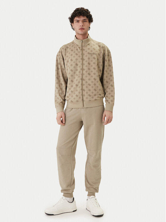Guess Guess Felpa Z6GQ07 K2849 Beige Relaxed Fit