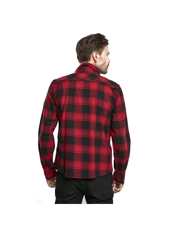 Brandit Brandit Koszula 4002.41.XXL Czerwony Regular Fit